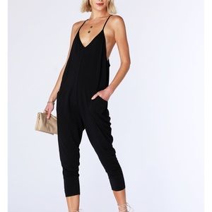 Gray Bobi LA jumpsuit